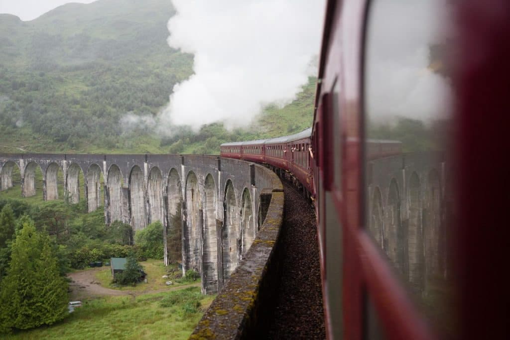 The Jacobite: A Steam Train in Scotland, is Famously Featured in Which Movie Series?​