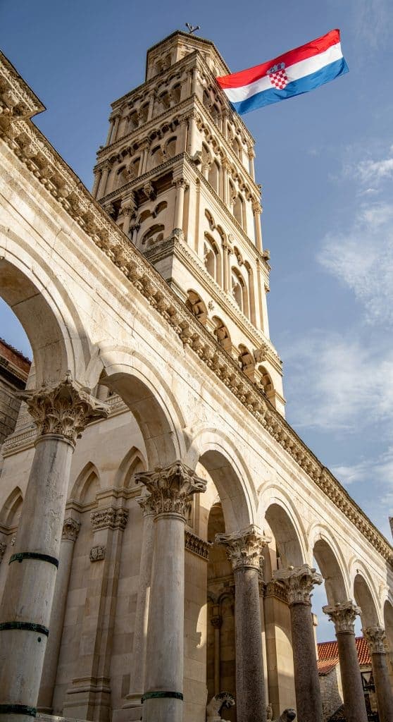 Building in Split, Croatia