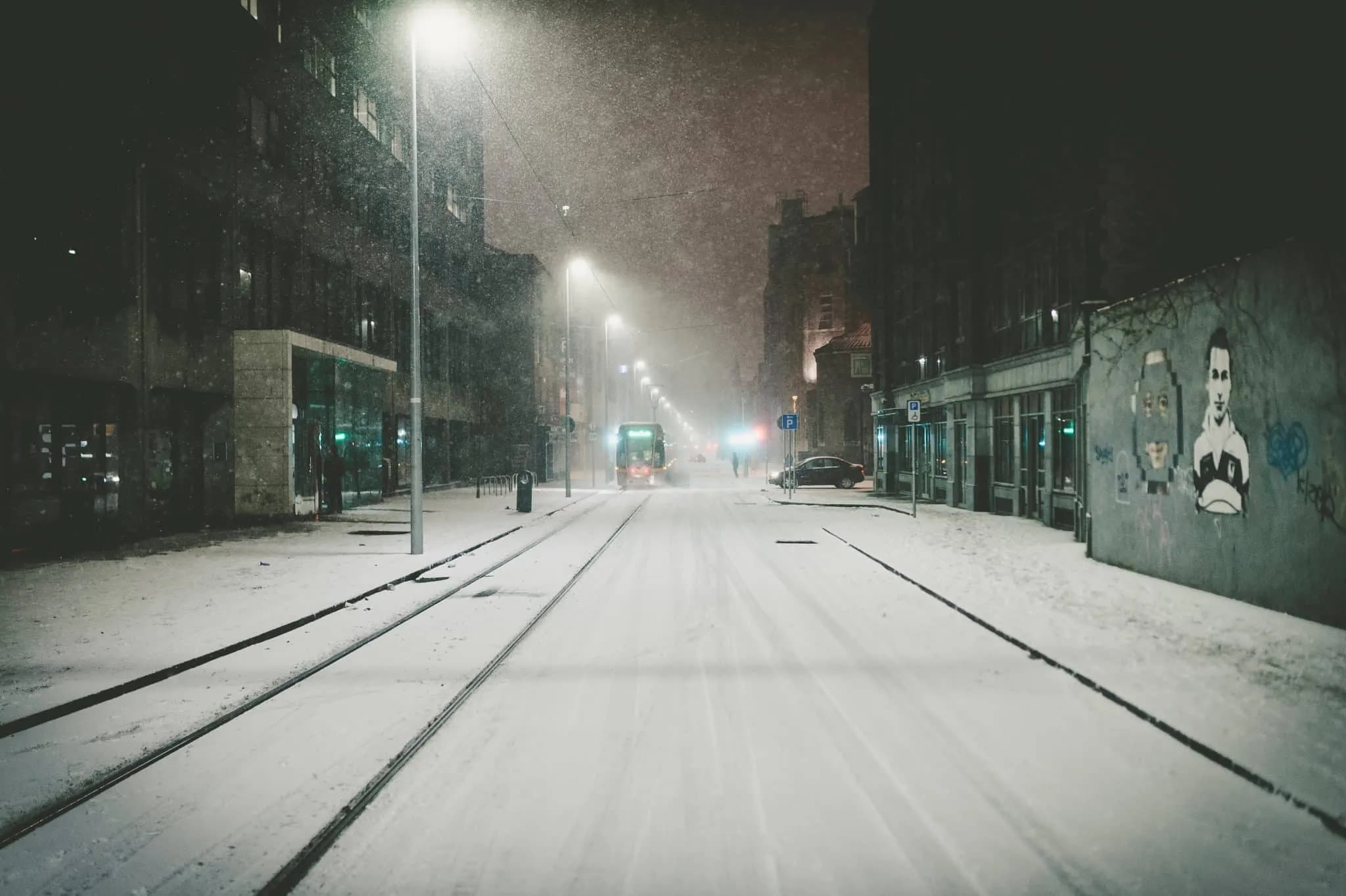snowy dublin