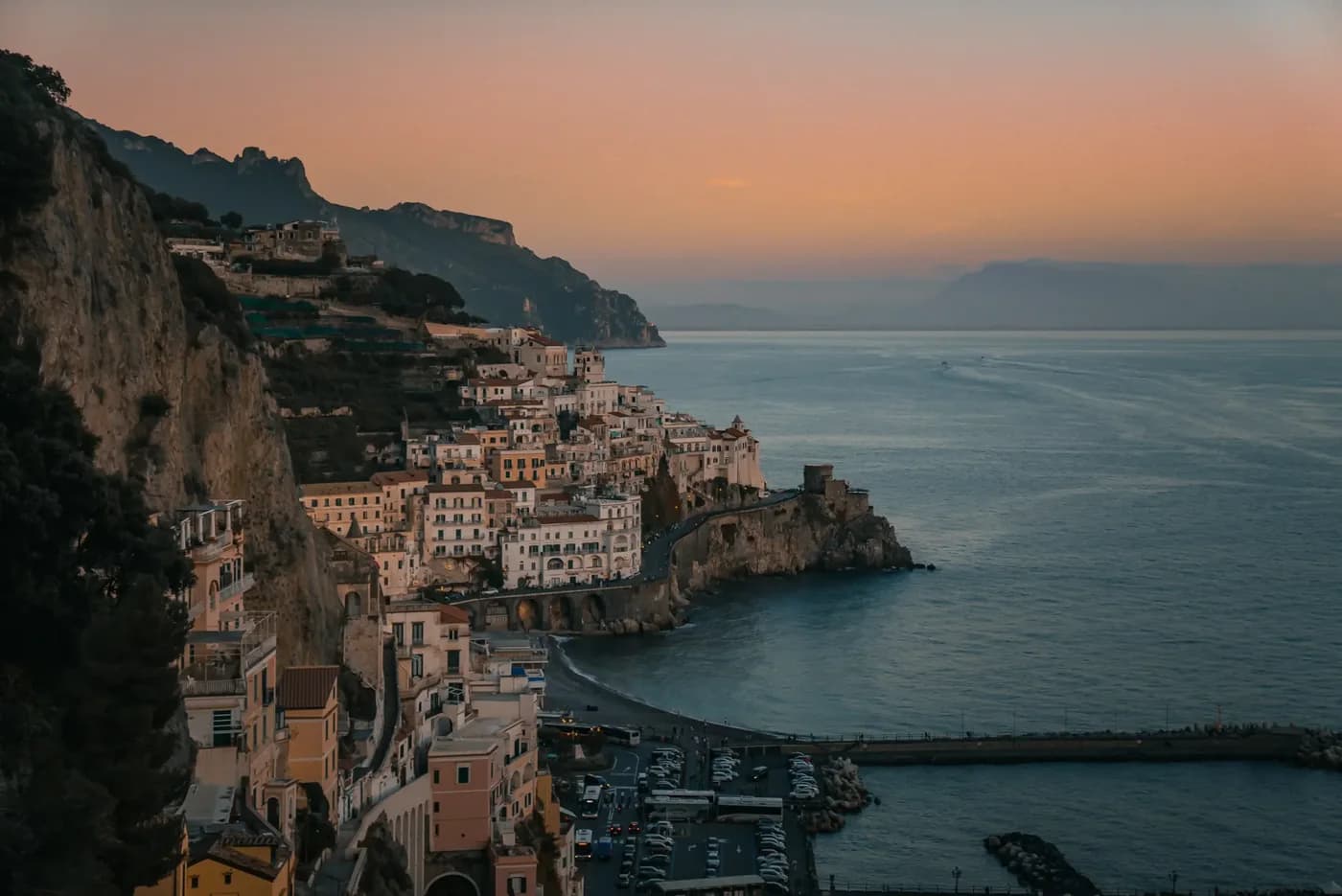 A table of regional Italian dishes and wine, Italy