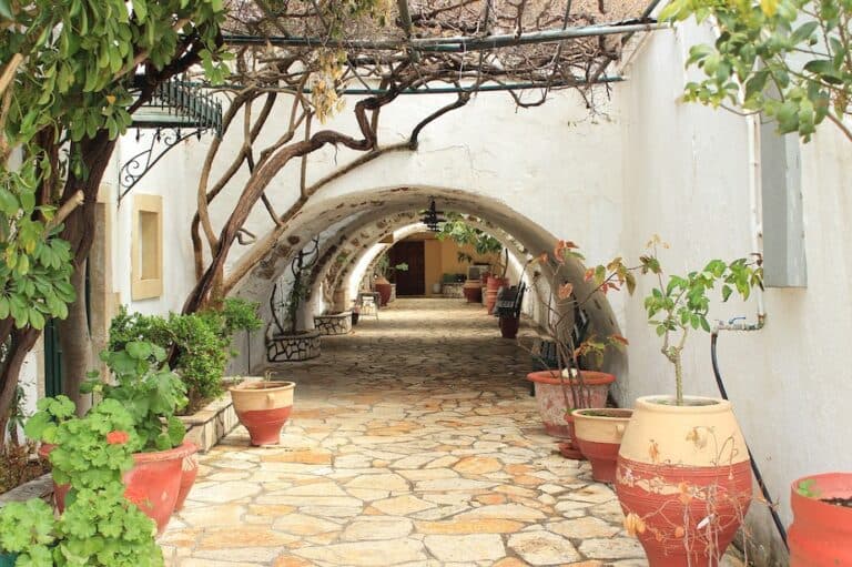 Monastery of Paleokastritsa Greece pixabay pavelkud