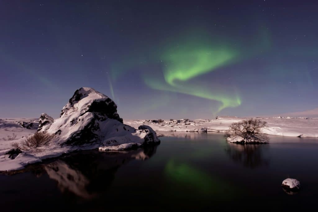 Aurora Borealis (Northern Lights) in Iceland