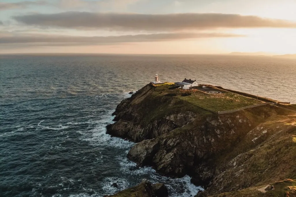 Lighthouse in Howth Peninsula