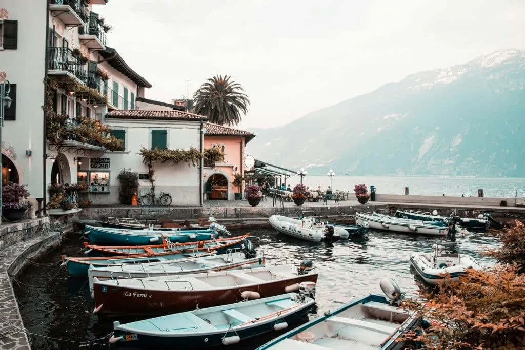 Italian Coast in Northern Italy