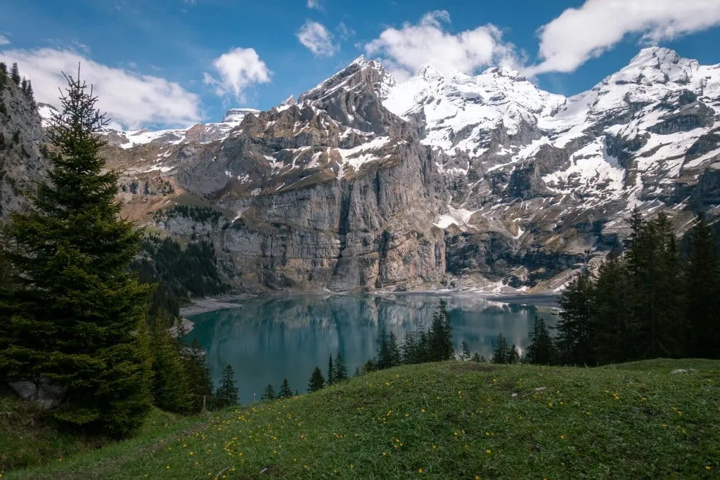 Oeschinen Lake, Kandersteg, Switzerland