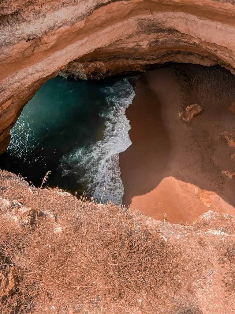 Cliffs in Algarve, Portugal