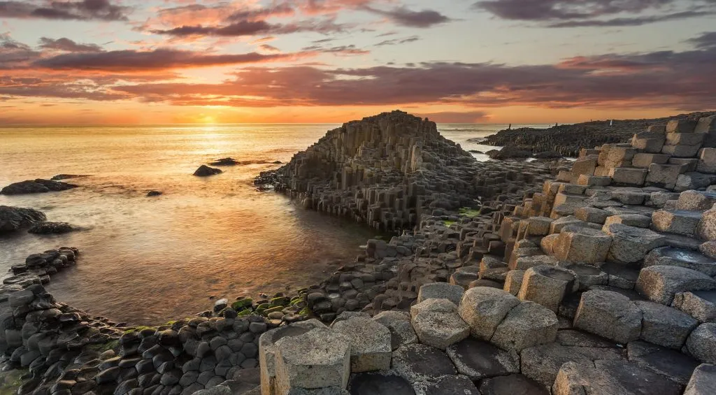 Giant's Causeway Sunset