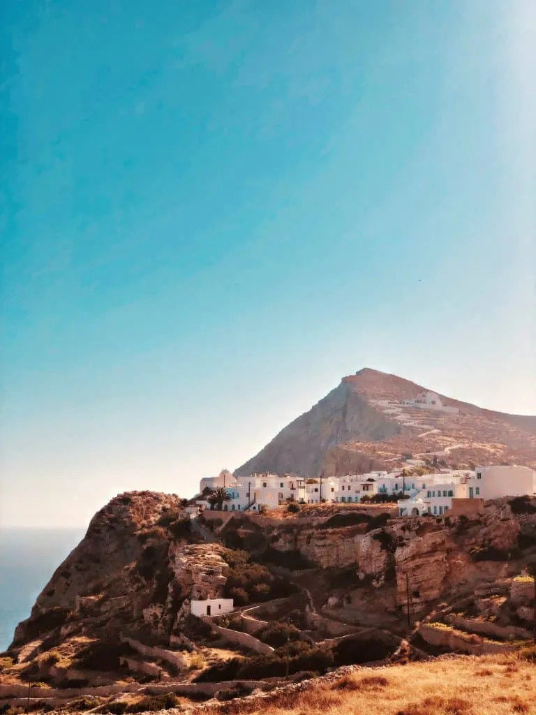 Folegandros, one of the most beautiful islands of the Cyclades