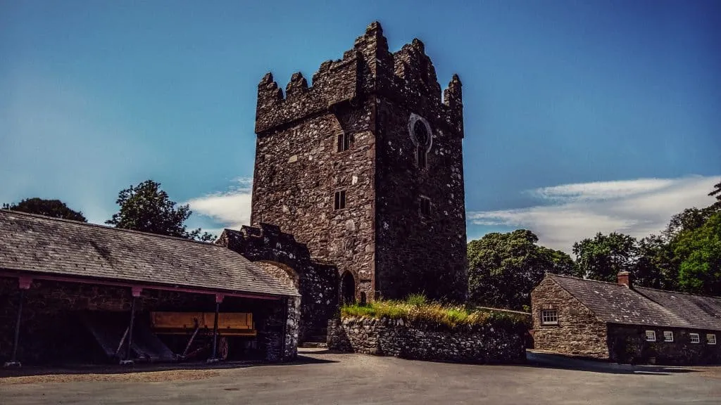 Castle Ward Barnyard A.K.A. Winterfell in Game of Thrones, Castle Ward, County Down, Northern Ireland