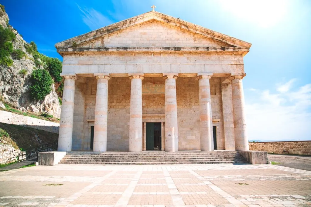 unsplash christopher alvarenga old venetian fortress corfu greece