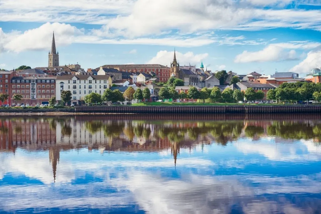 River Foyle looking at Derry