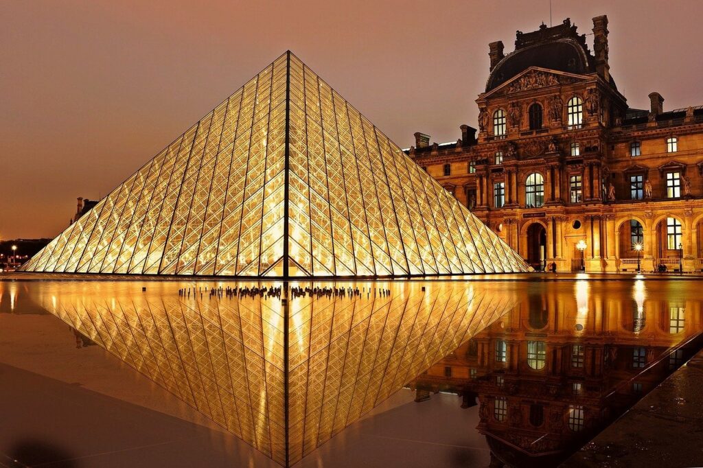 The Louvre in france
