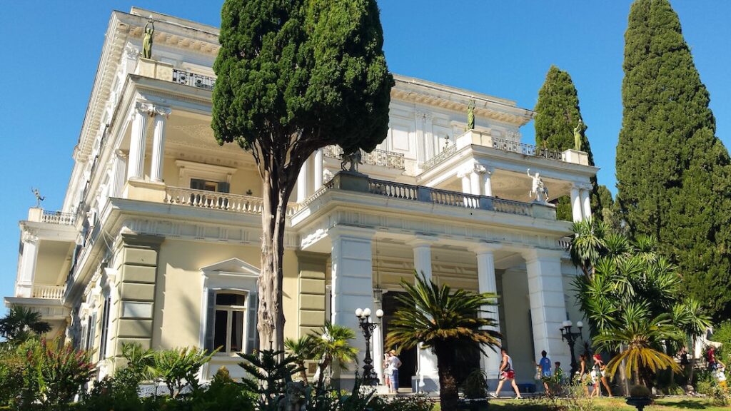 Achilleion Palace Corfu Greece unslpash bente hagens