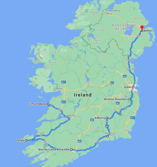 Best of Ireland Route 1