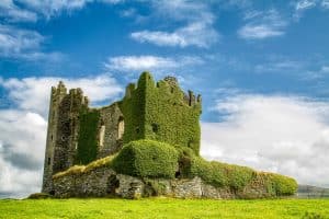 Ballycarbery Castle in Ireland