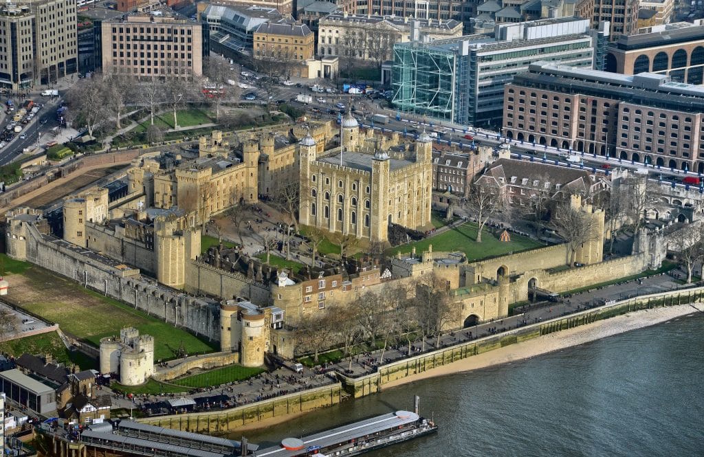 Tower of London from the Shard