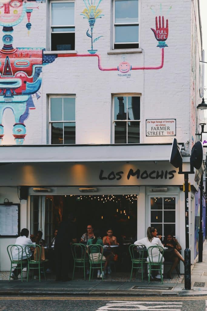 Los Mochis Notting Hill Restaurant in London, UK