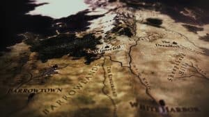 Map of Winterfell, Game of Thrones