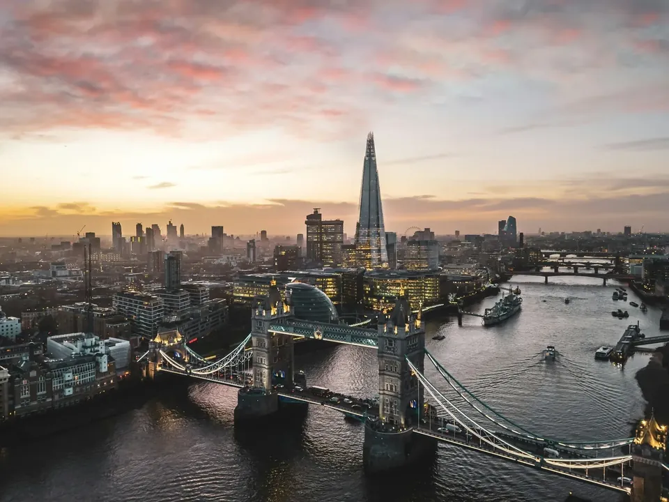 England & UK — London at golden hour